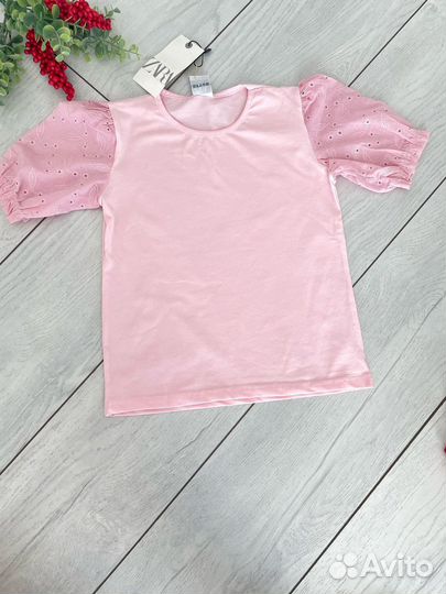 Летний костюм на девочку 116, zara