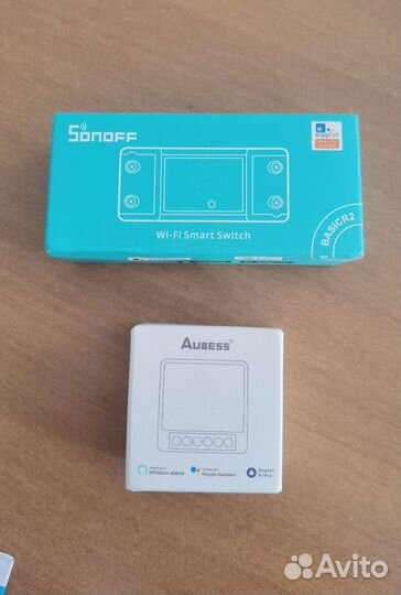 Новое WiFi реле выключатель Sonoff и aubess