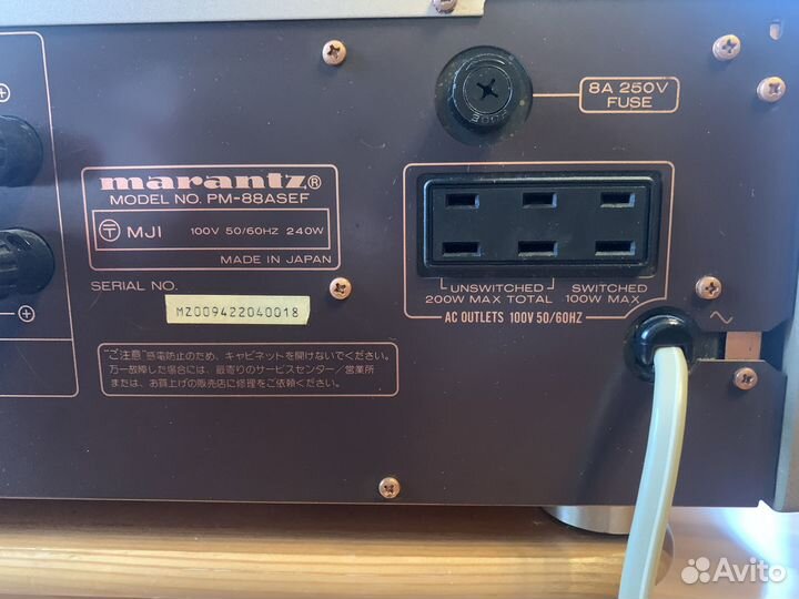 Интегральный Усилитель Marantz PM-88asef