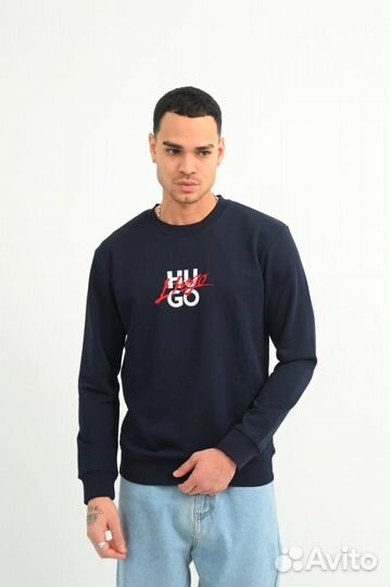 Свитшот hugo 3 цвета, размеры 46-54