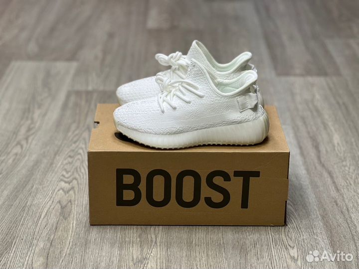 Кроссовки Adidas Yeezy Boost 350 v2 White (36-45)