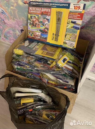 Железная дорога в миниатюре eaglemoss коллекция