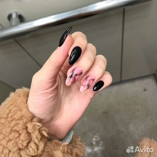 Шеллак и наращивание ногтей