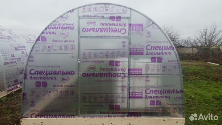 Теплица арочная 3*4 из 25 трубы