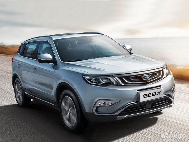 Стекло для фары Geely Atlas (2016-2022) Правое