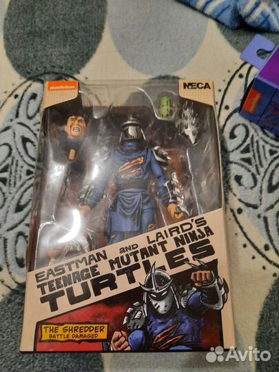 Neca фигурка shredder черепашки ниндзя tmnt