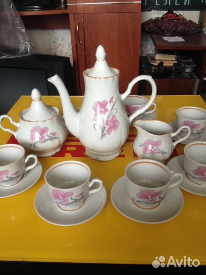 Кофейные, Чайные сервизы СССР, Украина, Япония