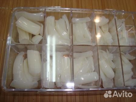 Набор типс (белые и прозрачные)