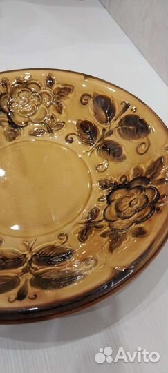 Блюдо фаянсовое, СССР