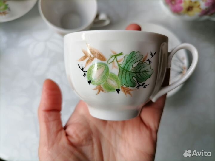 Кофейные чашечки СССР Крыжовник