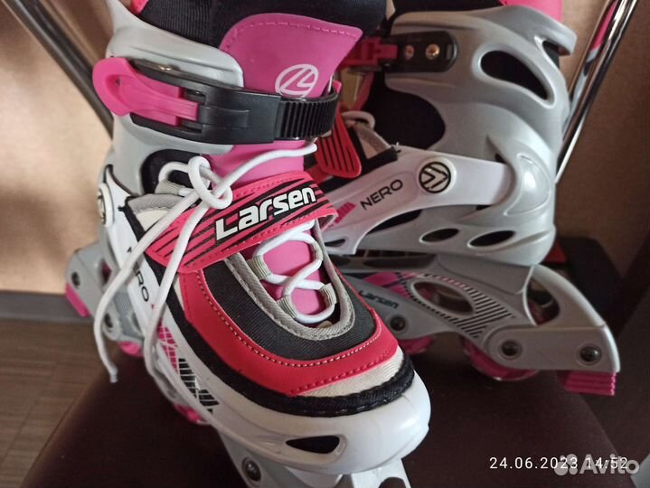 Роликовые коньки детские раздвижные