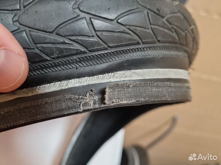 Велопокрышка Schwalbe marathon racer 26x1.50