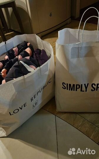 2 пакета вещей для девочки 3-4 года