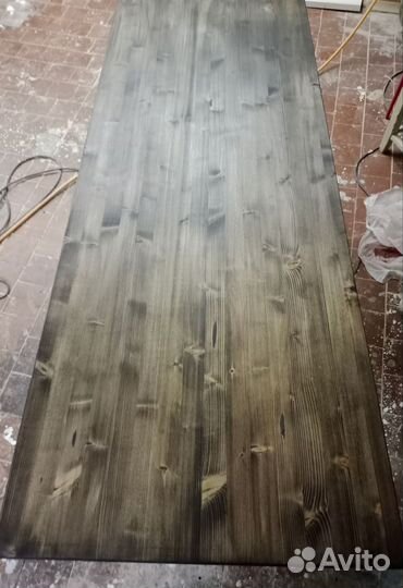Компьютерный стол 80Х150см из ели покрытие лак