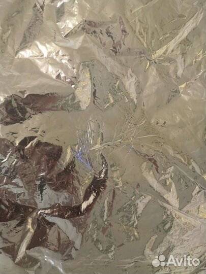 Шар фольгированный цифра 7 и свеча