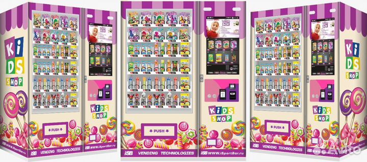 Торговый автомат детских игрушек Kids Shop