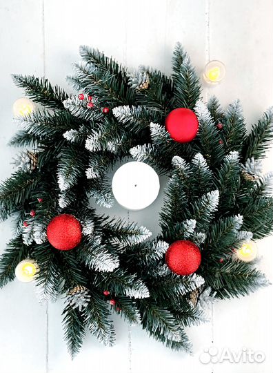 Зимний венок