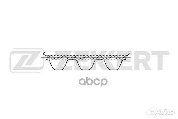 Ремень зубчатый грм Opel Astra F 93- Vectra A
