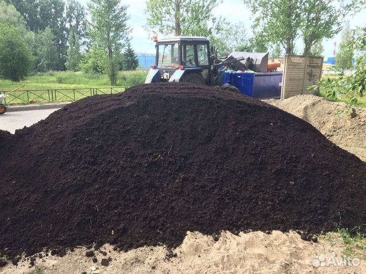 Грунт, суглинок, чернозем от 20 м3
