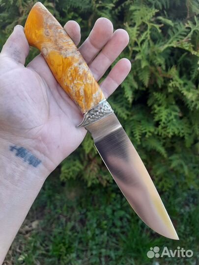 Нож из кованой стали