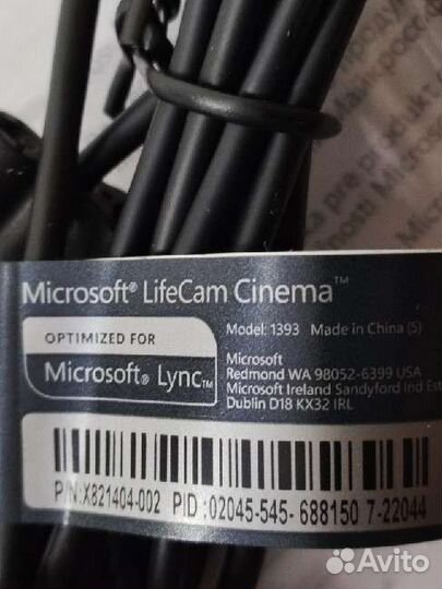 Веб-камера microsoft 1393