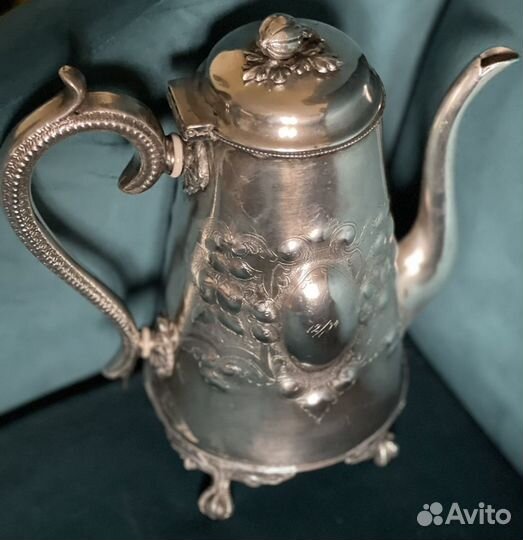 Антикварный чайник/кофейник. 19в. Shefield