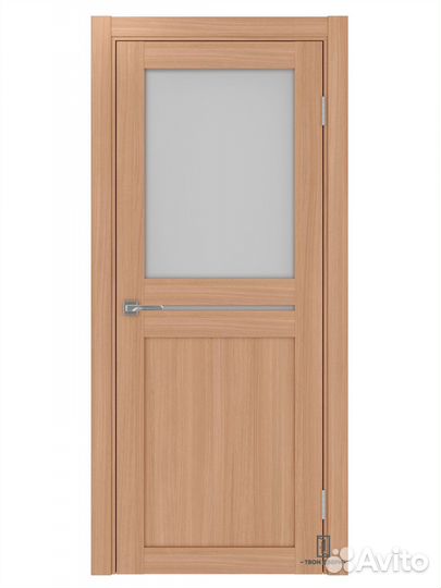 Дверь межкомнатная Оптима Порте 520.221, ясень тем