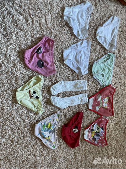 Пакет вещей на девочку 3-4 года