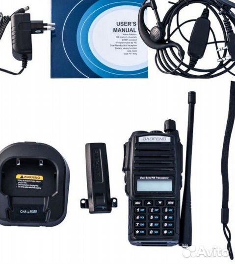 Рация Baofeng UV-82 8W акб 3800 mAh Type-C