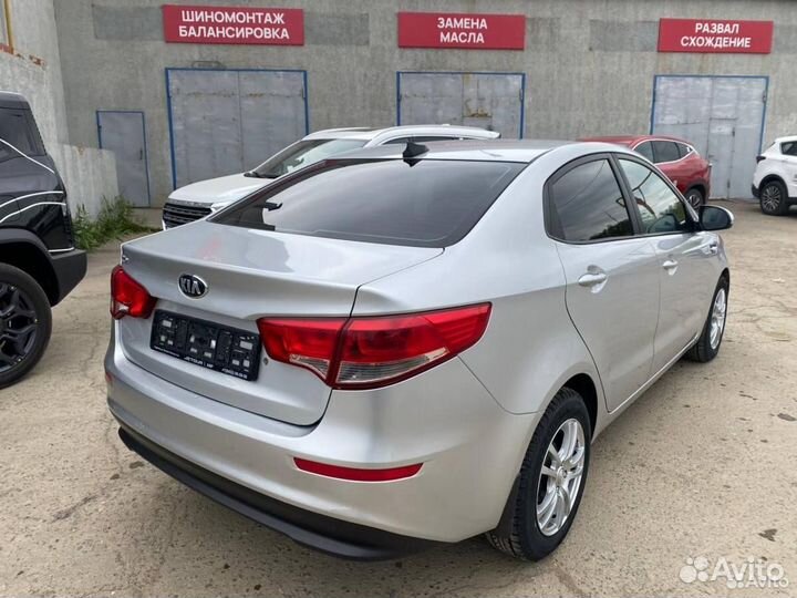 Kia Rio 1.4 МТ, 2016, 108 498 км