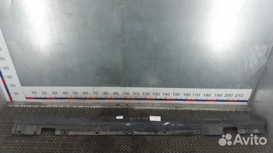 Накладка на порог mercedes benz E-class S213 (81T1