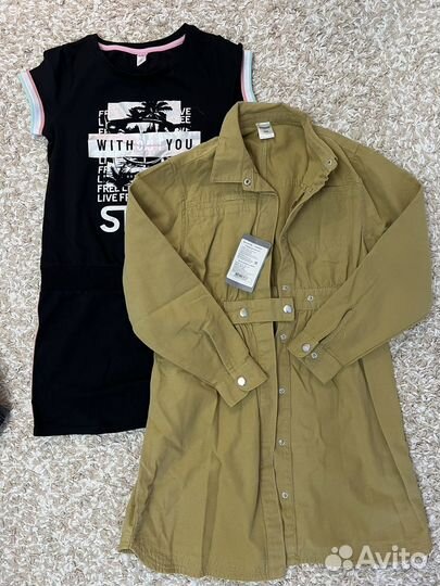 Пакет одежды на девочку 146-152