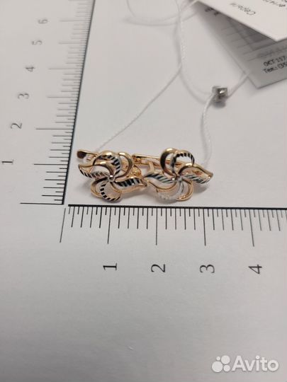 Золотые серьги