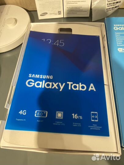 Samsung galaxy tab A (SM-T355) коробка