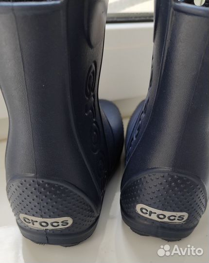 Резиновые сапоги детские crocs c7 /24