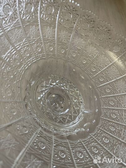 Ваза хрустальная фруктовница