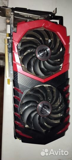 Видеокарта rx580 8gb msi артефачит