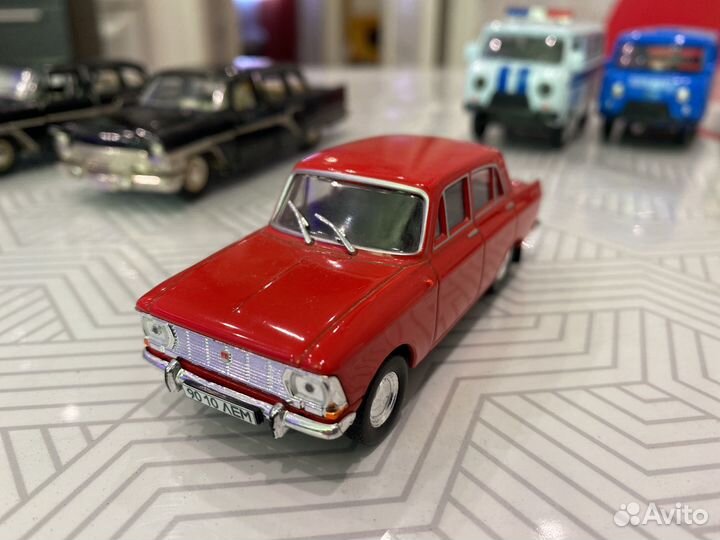 Модель москвич 412 1/43 СССР