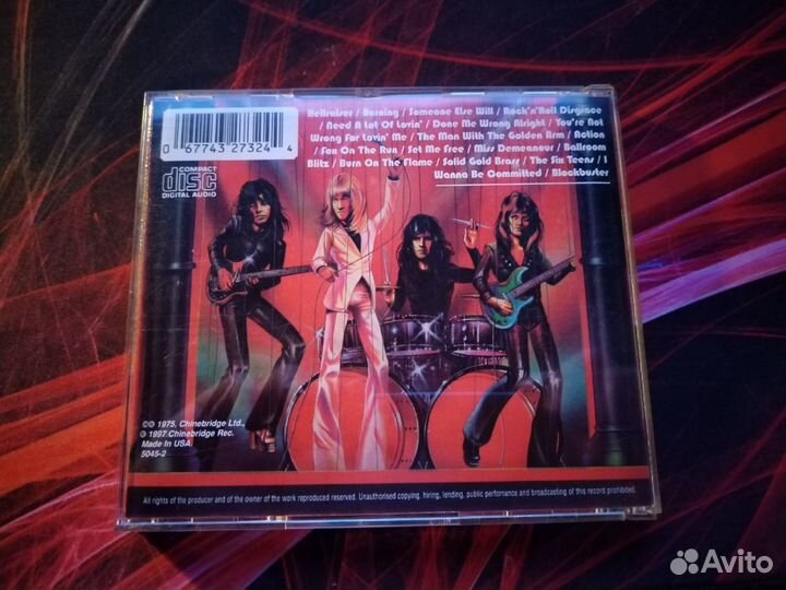 The Sweet Strung Up (USA) CD