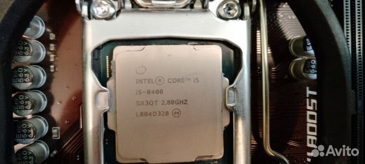 Комплект с тестами I5 8400 + Msi Z390-A Pro +башня