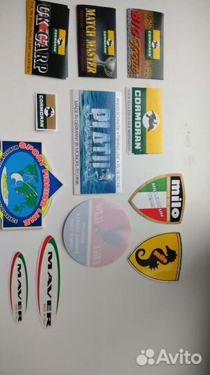 Наклейки рыболовные