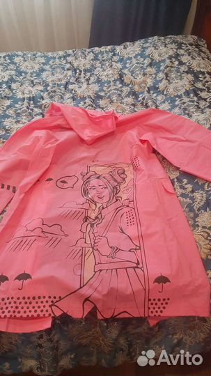 Плащ дождевик сумкой