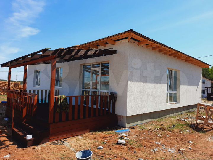 Коттедж 65 м² на участке 10 сот.