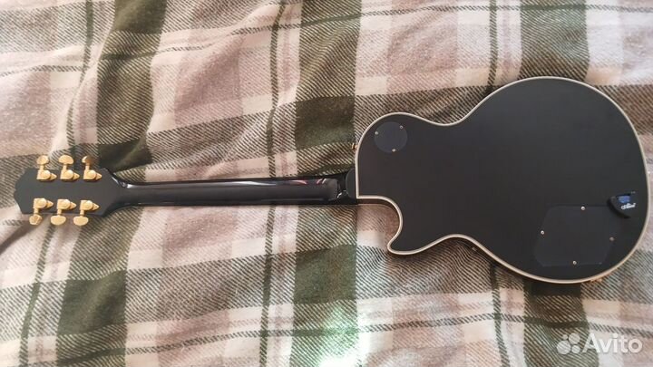 Электрогитара epiphone Les Paul Custom ebony