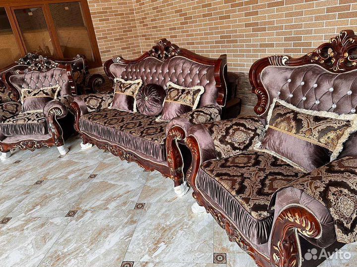 Диван и 2 кресла