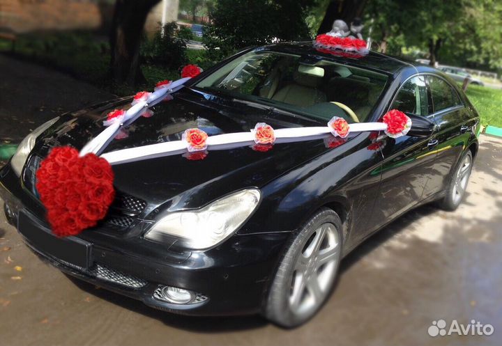 Украшения на машину «Влюблённые мишки» (продажа)