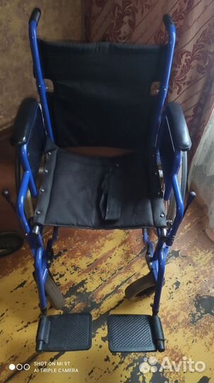 Инвалидная коляска складная бу
