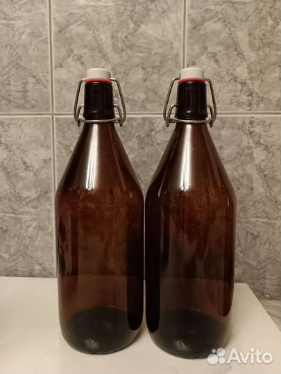 Бутылки с бугельной пробкой