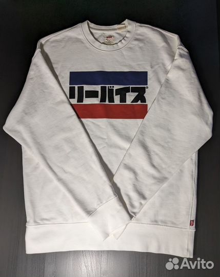 Свитшот levis белый