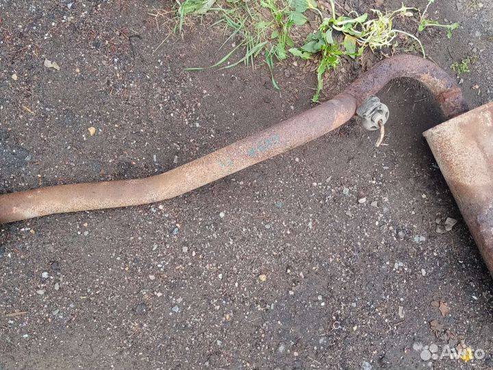 Средняя и задняя часть глушителя Нива chevrolet